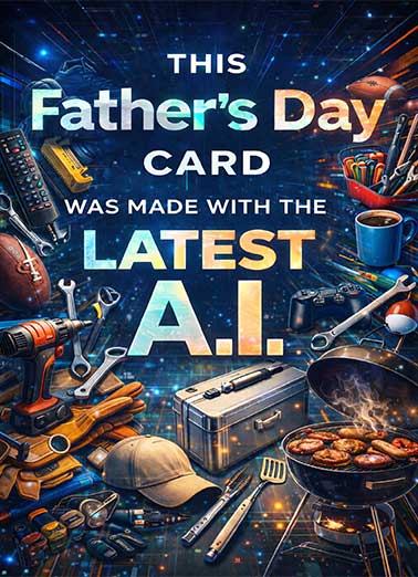 FD AI Funny Father's Day     Happy Mother's Day